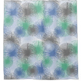 Rideaux De Douche Étoiles glauques (Devant)