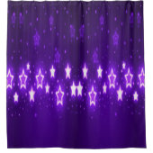 Rideaux De Douche étoiles pourpres (Devant)