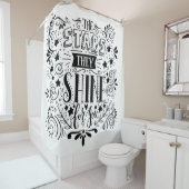 Rideaux De Douche Étoiles qu'ils brillent pour vous (En situation)