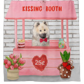 Rideaux De Douche Eurasier Chien Valentine's Day Kissing Booth (Devant)