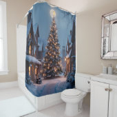 Rideaux De Douche Evergreen Glow -  (En situation)