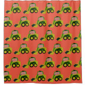 Rideaux De Douche Excavateur Bobcat (Devant)