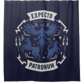 Rideaux De Douche Expecto Patronum Vintage Silhouette Graphic (Devant)