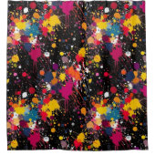 Rideaux De Douche Explosion de couleur (Devant)