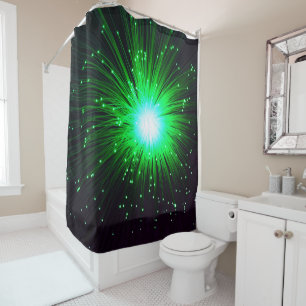 Rideaux De Douche Explosion verte