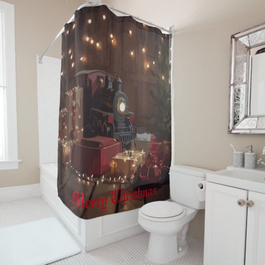 Rideaux De Douche Express festif (En situation)