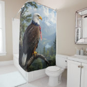 Rideaux De Douche Eyes Of The Sky -  (En situation)