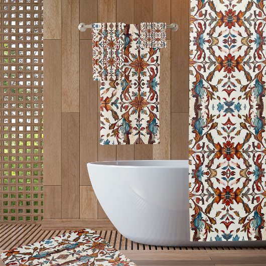 Rideaux De Douche Fabulous Fall and Blue