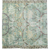 Rideaux De Douche Faded Dusty Green Bullerswood Hammersmith Morris (Devant)
