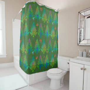 Rideaux De Douche Faire des traces au printemps