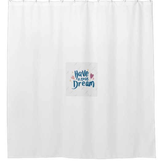 Rideaux De Douche Faites un beau rêve (Devant)