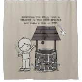 Rideaux De Douche Faites un voeu sur vous ! (Devant)