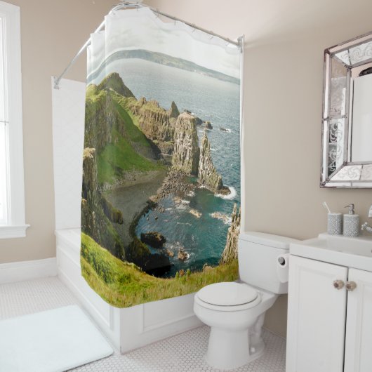 Rideaux De Douche Falaises (En situation)