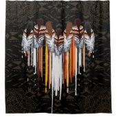 Rideaux De Douche Famille amérindienne (Devant)