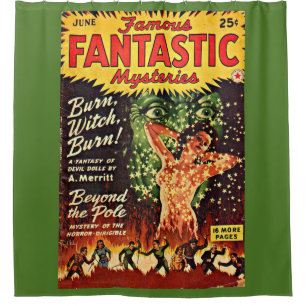 Rideaux De Douche Famous Fantastic Mysteries Juin 1942