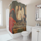 Rideaux De Douche Faust Et Mephistopheles Jouent Aux Échecs (En situation)