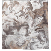 Rideaux De Douche Faux Marble Abstrait (Devant)
