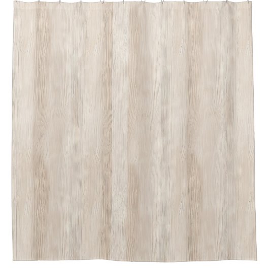 Rideaux De Douche Faux Rustic Cream Wood (Devant)