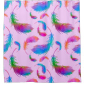 Rideaux De Douche Feathered Rain at Sunset (Devant)