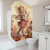 Rideaux De Douche "Fée de canneberge" victorienne (En situation)