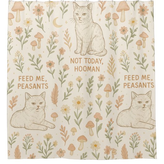 Rideaux De Douche Feed me peasants (Devant)