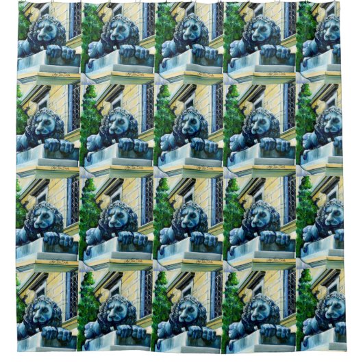 Rideaux De Douche Féline stémonée (Devant)