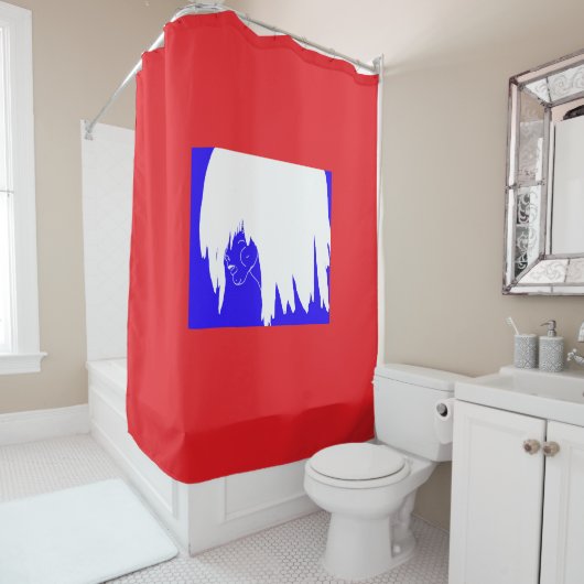 Rideaux De Douche Female Cloud Spirit (En situation)