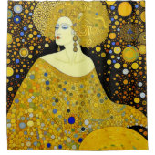 Rideaux De Douche Femme de style Klimt (Devant)