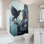 Rideaux De Douche Femme gothique de la Renaissance mignonne Imaginai (En situation)