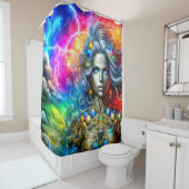 Rideaux De Douche Femme Imaginaire (En situation)