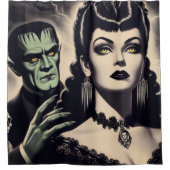 Rideaux De Douche Femme vintage Goth (Devant)