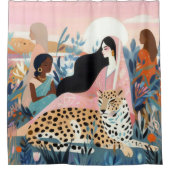 Rideaux De Douche Femmes fortes (Devant)