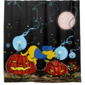 Rideaux De Douche Ferald et les Citrouilles Rotten (Devant)