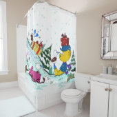 Rideaux De Douche Ferald Holiday (En situation)