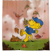 Rideaux De Douche Ferald Parmi Les Feuilles D'Automne (Devant)