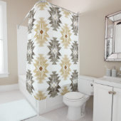 Rideaux De Douche Ferme Aztec (En situation)