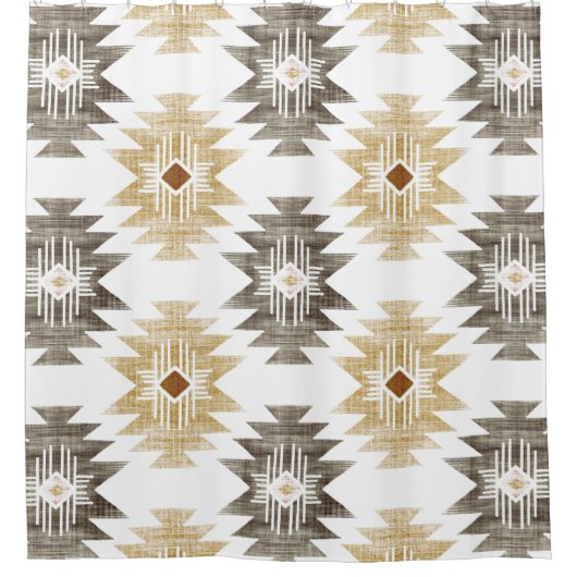 Rideaux De Douche Ferme Aztec (Devant)
