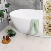 Rideaux De Douche Ferme Florale