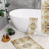 Rideaux De Douche Ferme Florale