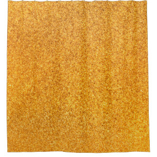 Rideaux De Douche Fermeture de texture métallique mat doré. Métal br