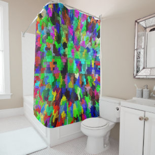 Rideaux De Douche Fête colorée.....