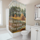 Rideaux De Douche Fête d'anniversaire de fête 2024 Cocktail solo (En situation)