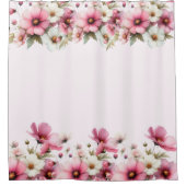 Rideaux De Douche Fête des Fleurs en Fleur (Devant)