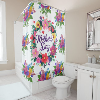 Rideaux De Douche Fête des mères élégantes