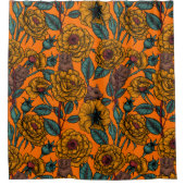 Rideaux De Douche Fête des souris rétro (Devant)