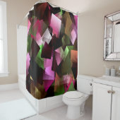 Rideaux De Douche Fête du bois d'oeuvre..... (En situation)