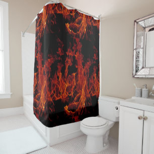 Rideaux De Douche Feu