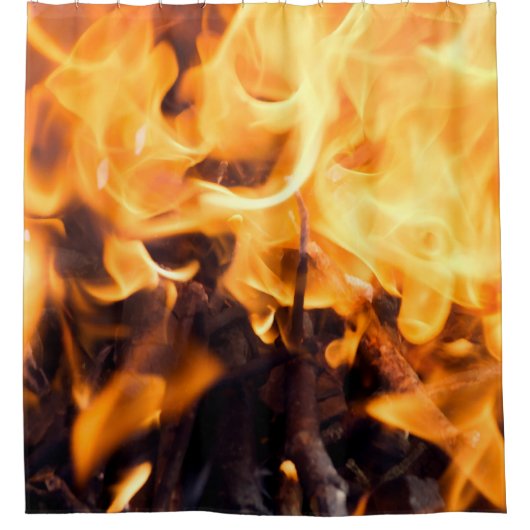 Rideaux De Douche Feu Et Feu (Devant)