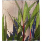 Rideaux De Douche Feuille et ombres (Devant)