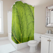 Rideaux De Douche Feuille verte (En situation)